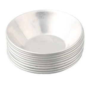 Stop aluminium Formy do ciast jajecznych 7x4x2cm 10 sztuk Jajko Ciasto Pleśń - Zdjęcie 1 z 22