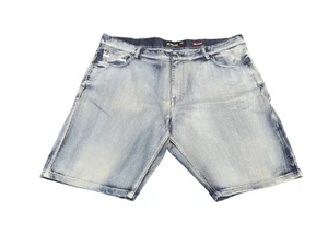 Ecko Unltd Shorts Herren 44 Light Wash Denim Relaxed Fit Jeans Hip Hop Urban - Bild 1 von 11