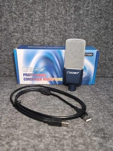 Studio Microphone Pc Usb Unidirectional Noise Reduction-No Stand - Picture 1 of 19