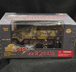 #K 2001 Ultimate Soldier 32x WWII German Sd KF2 259 Halftrack 1:32 Figures @195 - Picture 1 of 14