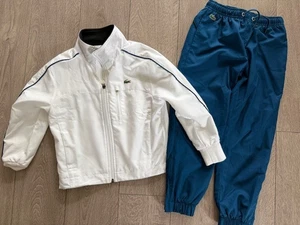 New Lacoste Boys Kids size 6 Sport Tennis Jogger Track Suit Zip Jacket Pant Set - Picture 1 of 9