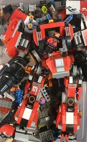 Lego Ninjago Movie Fire Mech Incomplete Comes With Spare Lego Parts And minifigs