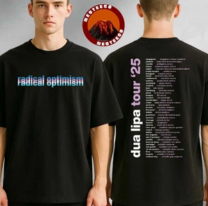 Dua Li*pa Radical Optimism Dated Tour 2025 Two Sides Unisex T-Shirt - Bild 1 von 3