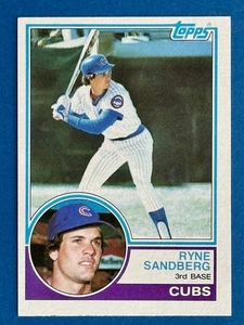 1983 Topps #83 Ryne Sandberg Rookie Card Chicago Cubs - Bild 1 von 2