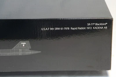 Century Wings 001641, 1/72 SR-71 Blackbird, USAF 61-7978 Rapid Rabbit 1972• Como nuevo Foto 1 de 4