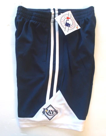 Team Athletics Tampa Bay Rays Boys Shorts XS 4-5  Sm 6-7  Lg 12-14  XLg 16 NWT Cover