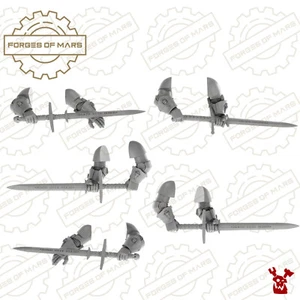 Knights - Black Gryphons - 2 Handed Swords (x5) - Imagen 1 de 1