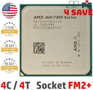 AMD A10-7800 3.50GHz 4-Core Socket FM2+ Desktop CPU Processor AD7800YBI44JA 65W - Picture 1 of 1