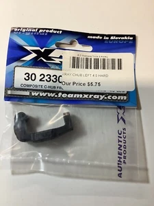 XRAY 30-2330 302330 PARTS COMPOSITE C HUB FRONT BLOCK LEFT HARD 4.5 DEGREE READ - Picture 1 of 1