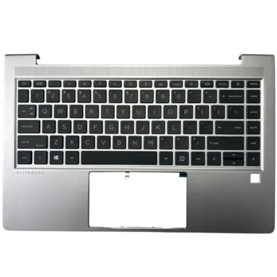 Laptop for HP EliteBook 640 G9 645 G9 UK/US Keyboard Palmrest Cover Backlit - Image 1 of 4