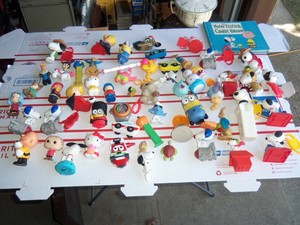 juguetes mcdonalds snoopy