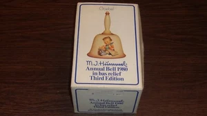 1980 Goebel M.J. Hummel Annual Bell In Bas-Relief Third Edition W. Germany - Bild 1 von 14