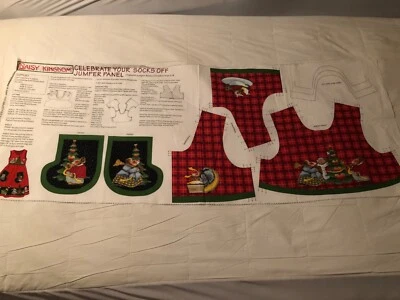 🌷DAISY KINGDOM - CELEBRA TUS CALCETINES QUITADOS - PARTE SUPERIOR DE JERSEY Y BOLSILLOS PANEL 2-4-6 Foto 1 de 4