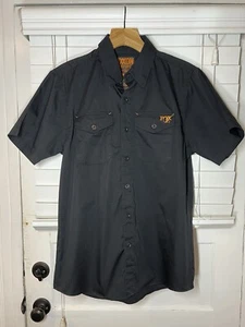 Dixxon Shirt Men’s Size M Black Workforce Fox Factory New! - Picture 1 of 8