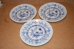Ironstone Tableware Zwiebelmuster Speiseteller 3 Stück - Bild 1 von 2