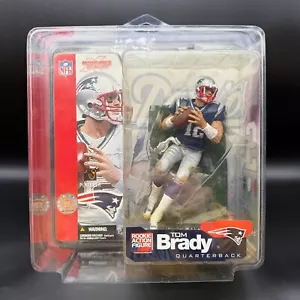 McFARLANE SPORTS PICKS NFL SERIE 5 NE PATRIOTS QB TOM BRADY VARIANTE AZUL - Imagen 1 de 13