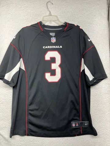 Carson Palmer Jersey Mens XL Extra Large Black Arizona Cardinals Nike On Field Cover