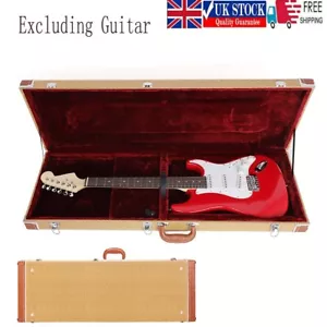 UK High Grade Electric Guitar Square Hard Case for GST GTL 170 SG & Burning Fire - Picture 1 of 12