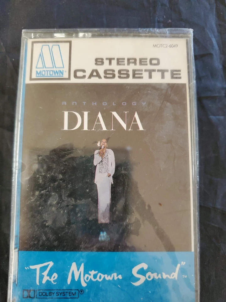 NEW Vintage Diana Ross  Anthology Mowtown Cassette  - Image 1 of 3