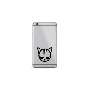 Cute Cat Face Vinyl Decal for Mobile Cell Phone Tablet Party Car Stickers Decor - Picture 1 of 2