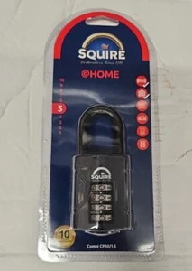Squire Combi CP50/1.5 Medium Shackle 50mm Recodeable 4 Wheel All Weather Padlock - Picture 1 of 2