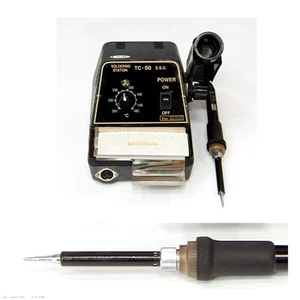 Soldering Station Iron Kit Set Analog Exso TC-50/TC50 ESD Made in Korea 220V - Picture 1 of 3