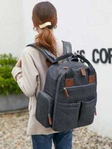 Diaper Bag Backpack Stroller Baby Bags for Mom Nappy Bag Mommy Maternity Package - Picture 1 of 24