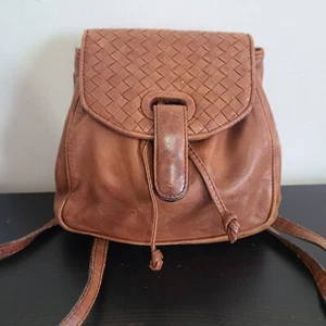Bottega Veneta Intrecciato Mini Rucksack Leder Braun - Bild 1 von 18