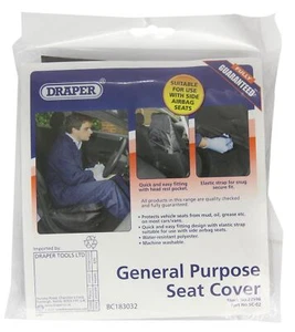 Draper Side Airbag Compatible Polyester Front Seat Cover 22596 - Picture 1 of 1