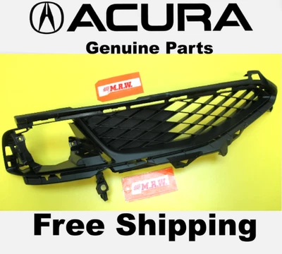 2015 ACURA ILX FRONT BUMPER GRILL GRILLE COVER TRIM FOG LIGHT Passenger SIDE OEM - Image 1 of 4
