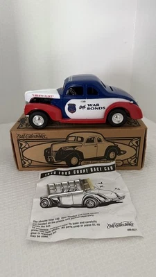 Brinks Buy War Bonds 1940 Ford Modificado Cupé Stock Coche Banco Juguete   Foto 1 de 4