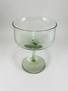 Lenox Crystal GREEN MIST Champagne Tall Sherbet 5" EXCELLENT Condition - Picture 1 of 10