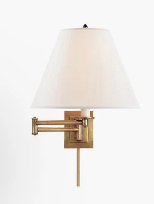 Brazo oscilante primitivo de latón VISUAL COMFORT S2500HAB - sin sombra Foto 1 de 4