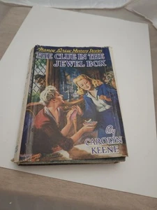 TRUE 1ST PRINTING NANCY DREW #20 THE CLUE IN THE JEWEL BOX 1943 VERY GOOD COND. - Picture 1 of 6