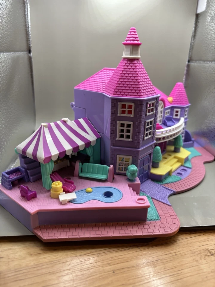 Bluebird Toys Polly Pocket Magical Mansion Playset 1994 Vintage Complete - Image 1 of 4