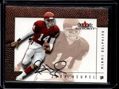 2001 Fleer Tradition #NNO Josh Heupel AUTO - Image 1 of 2