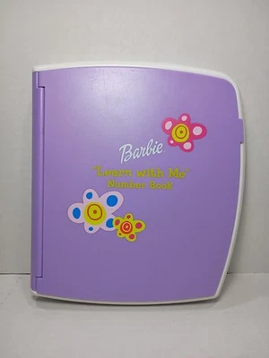 Barbie Learn With Me 2002 Mattel libro de números conteo suma resta funciona Foto 1 de 4