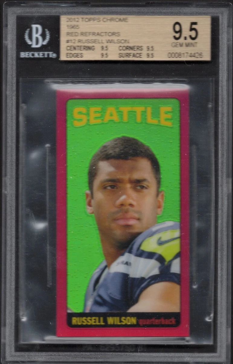 Russell Wilson Autograph Football Trading Cards for sale | eBay