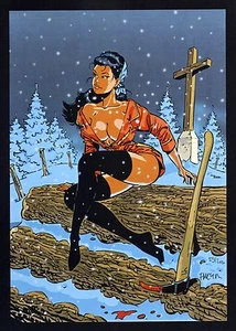 FANFOUE 1 VZA German TT lim.200 + signed artprint FELIX MEYNET eternal, Tatjana K - Picture 1 of 2