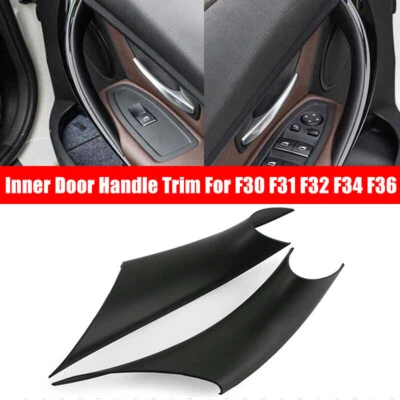 Pair Inner Door Handle Cover For BMW 3/4 Series F30 F35 320i 320Li 328i 328Li Foto 1 de 4
