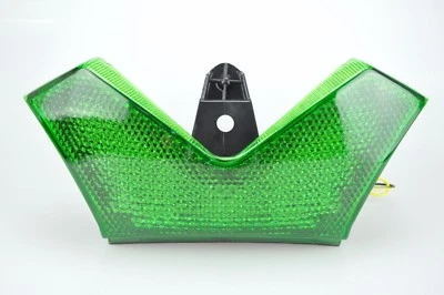 Luz trasera de freno LED señal de giro apta para Kawasaki 06-20 Ninja ZX-14/R verde Foto 1 de 4