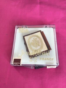 VINTAGE Solid Perfume Compact By ‘JEAN CLOUET ‘ France - Unused - Picture 1 of 7
