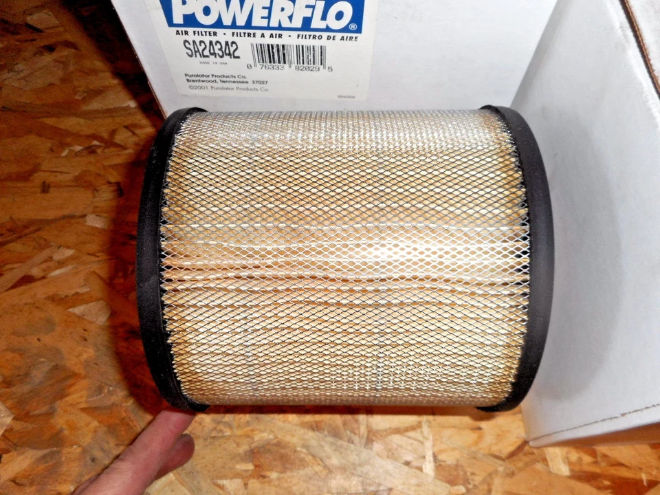 Filtro de aire Powerflo SA24342 1985-97 Buick Chevy Oldsmobile Pontiac wix 46180 Foto 1 de 4