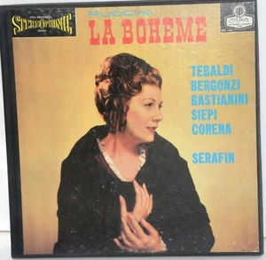 La Boheme - Tebaldi - London Import Stereo - Boxed Set with Libretto - NM - Picture 1 of 1