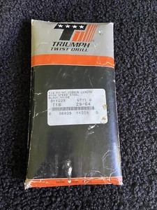 Triumph 29/64 drill bits jobber length black oxide - Picture 1 of 2