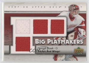 2007-08 Upper Deck Big Playmakers Jersey /50 Dominik Hasek #BP-HA HOF