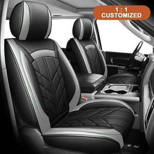 Cubierta de 5 asientos delantera y trasera de cuero Fuax personalizada para coche Kia Sportage 2017-2022 - Imagen 1 de 14