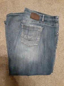 Pantalones de mezclilla BKE Seth de pierna recta para hombre talla 44x25 - Imagen 1 de 8