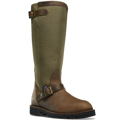 Danner 42751 Men's San Angelo Snake Guard Boot Brown 17" Hunting Boots Shoes - Image 1 of 4