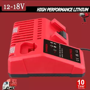 Rapid Charger for Milwaukee 12V-18V Lithium Battery 12v-18v 48-59-1812 NEW - Picture 1 of 10